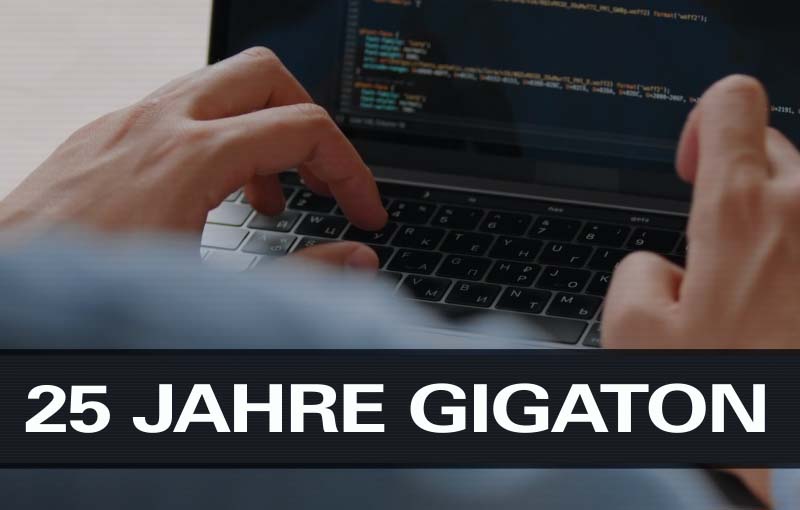 GIGATON feiert 25-jähriges Jubiläum